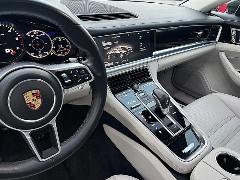 Porsche Panamera 4S DIZEL-PANORAMA-LED-BIXENON-PODGRIAVANE-4x4-F1, снимка 11 - Автомобили и джипове - 47170850