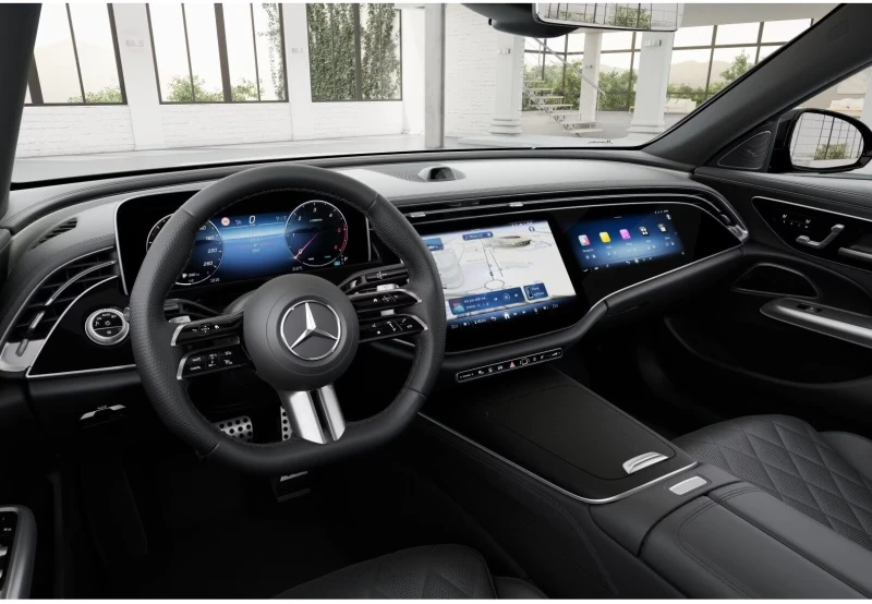 Mercedes-Benz E 450 4MATIC Limousine + AMG+ Night+ , снимка 4 - Автомобили и джипове - 51964797