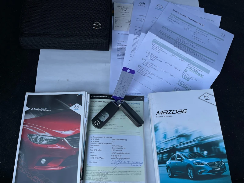 Mazda 6 2.0i+ АВТОМАТИК+ BiXenon, снимка 11 - Автомобили и джипове - 52173354