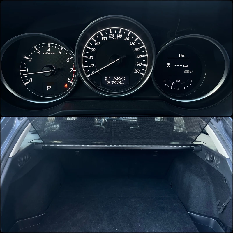 Mazda 6 2.0i+ АВТОМАТИК+ BiXenon, снимка 17 - Автомобили и джипове - 52173354