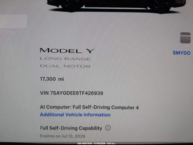 Tesla Model Y LONG RANGE* DUAL MOTOR* ПОДГРЕВ* ОБДУХВАНЕ* ПАНО* , снимка 7 - Автомобили и джипове - 56074997