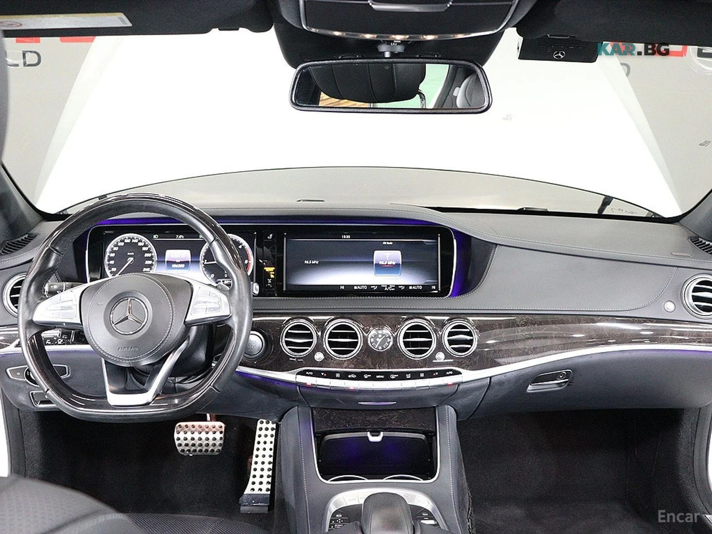 Mercedes-Benz S 350 4MATIC* HUD* 360* КОЖА* ОБДУХ* НАВИ* ПАНО, снимка 13 - Автомобили и джипове - 55981569