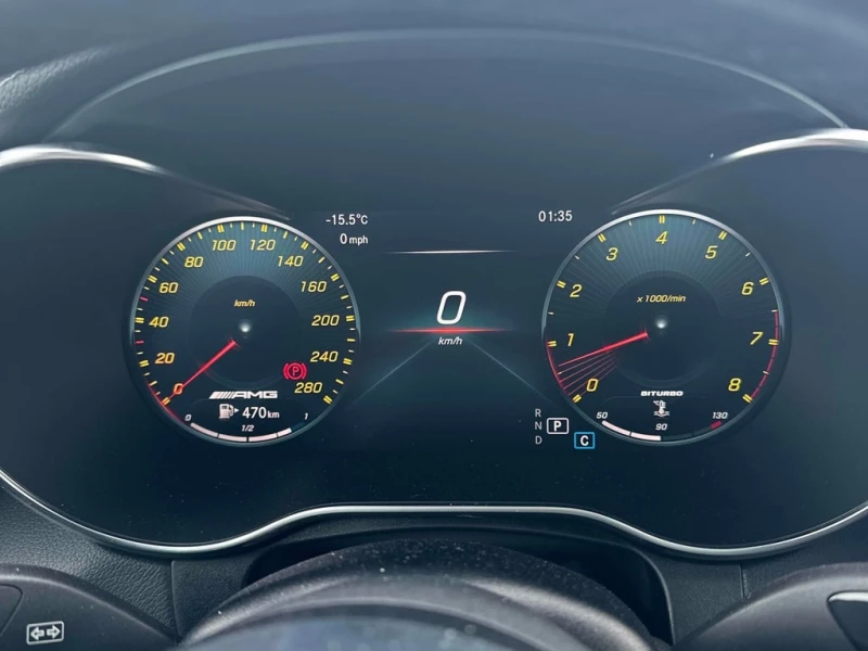 Mercedes-Benz GLC * AMG 43 * CARFAX * ЦЕНА ДО БГ, снимка 8 - Автомобили и джипове - 53357410