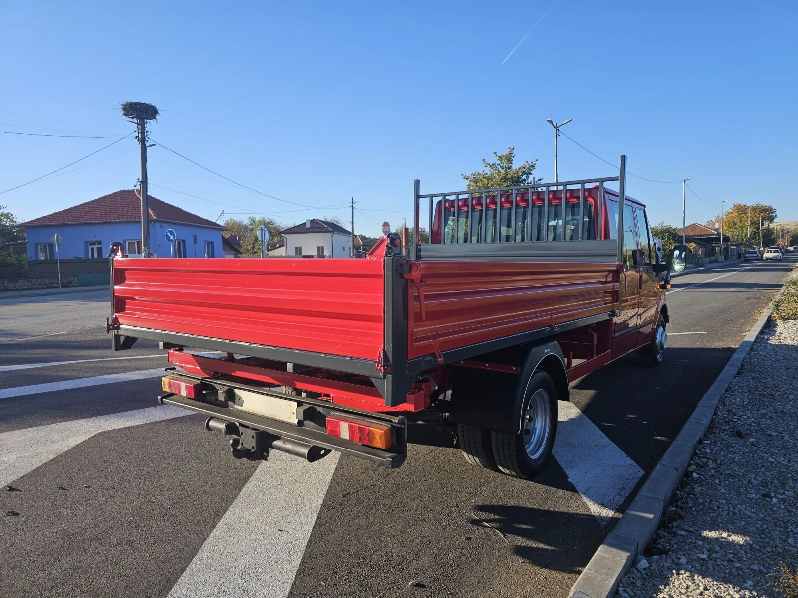 Ford Transit 3.2CDTi/САМОСВАЛ/КЛИМА, снимка 9 - Бусове и автобуси - 56637824
