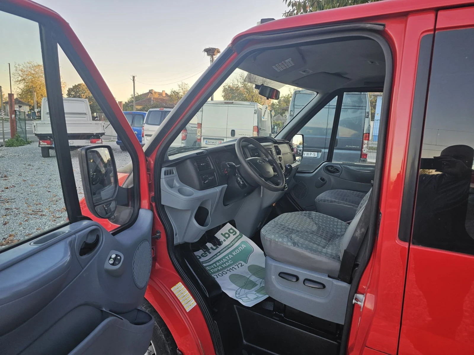 Ford Transit 3.2CDTi/САМОСВАЛ/КЛИМА, снимка 11 - Бусове и автобуси - 56637824