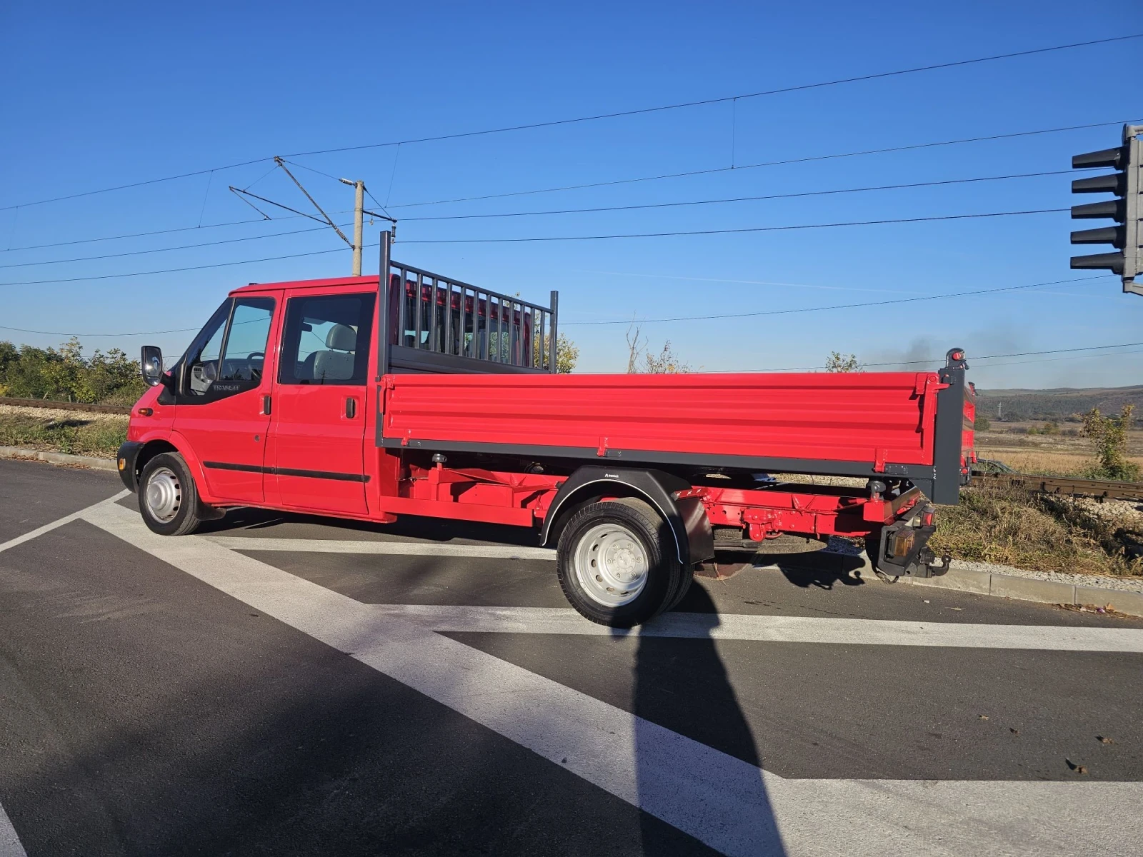 Ford Transit 3.2CDTi/САМОСВАЛ/КЛИМА, снимка 8 - Бусове и автобуси - 56637824