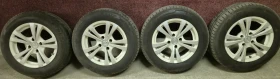 Гуми с джанти Dunlop 195/65R15, снимка 1