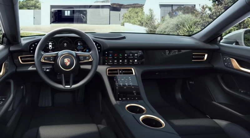 Porsche Taycan RWD/476HP/ACC/MEMORY/360/LANE.ASS/P.ASS/BOSE/803f, снимка 5 - Автомобили и джипове - 51837786