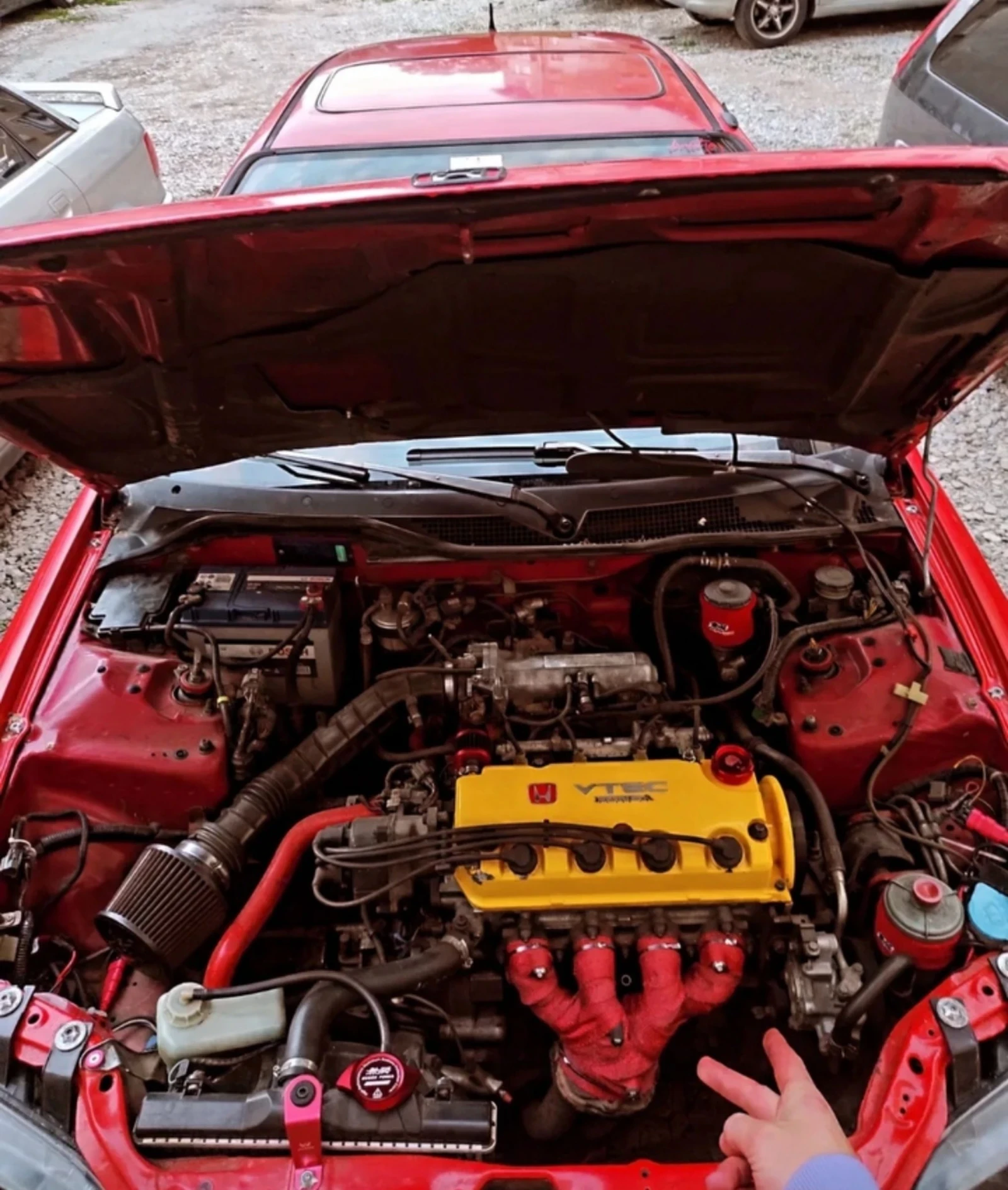 Honda Civic Mini-me D16 head | Mobile.bg   11