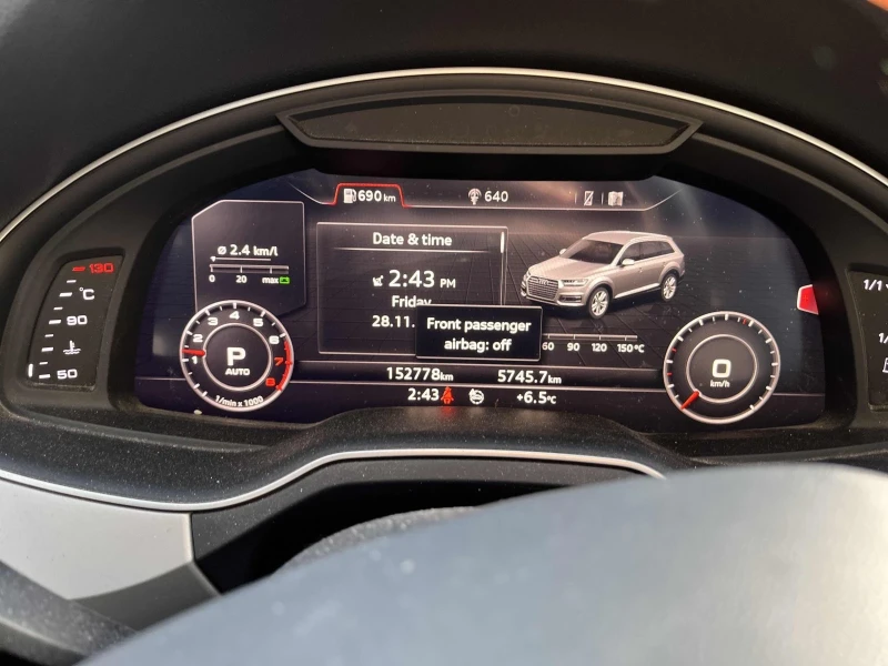 Audi Q7 Technik* S-line* Подгрев* Обдух* Пано* 360View* B&, снимка 8 - Автомобили и джипове - 52745073