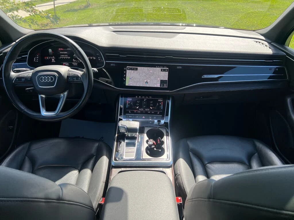 Audi Q7 55TFSI* MATRIX* S* LINE* 360КАМЕРА* ПАНОРАМА* LANE, снимка 8 - Автомобили и джипове - 56169012