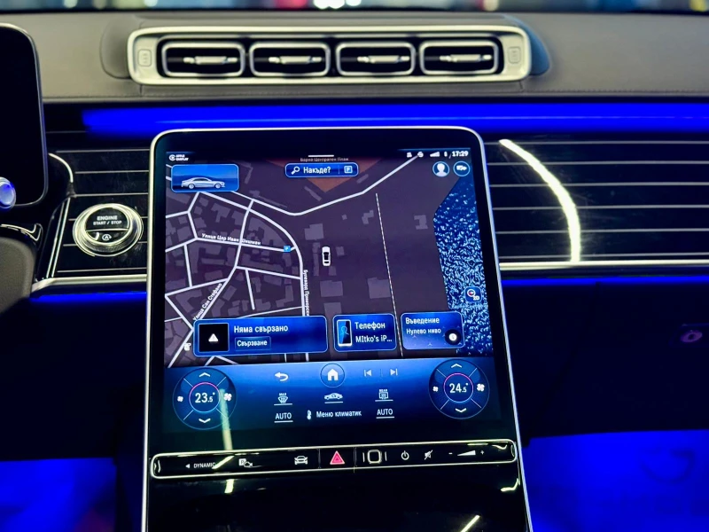 Mercedes-Benz S 580 L 4M AMG* Подгрев* Масажи* TV* Headup* Leasing, снимка 12 - Автомобили и джипове - 53433208