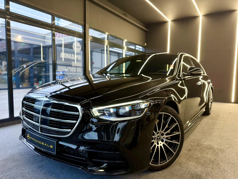 Mercedes-Benz S 580 L 4M AMG* Подгрев* Масажи* TV* Headup* Leasing, снимка 3 - Автомобили и джипове - 53433208