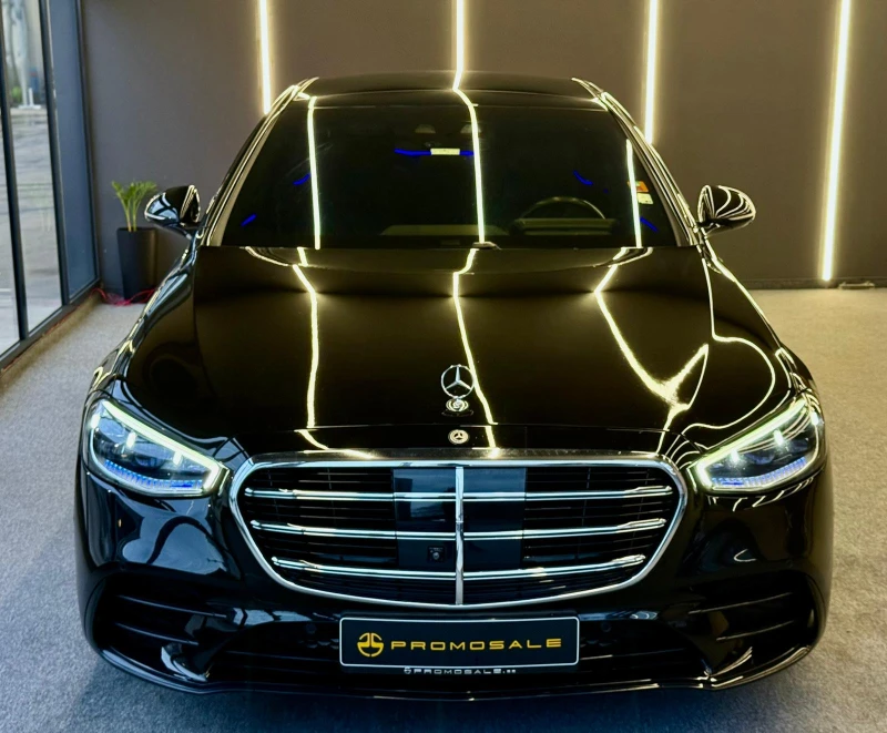 Mercedes-Benz S 580 L 4M AMG* Подгрев* Масажи* TV* Headup* Leasing, снимка 2 - Автомобили и джипове - 53433208