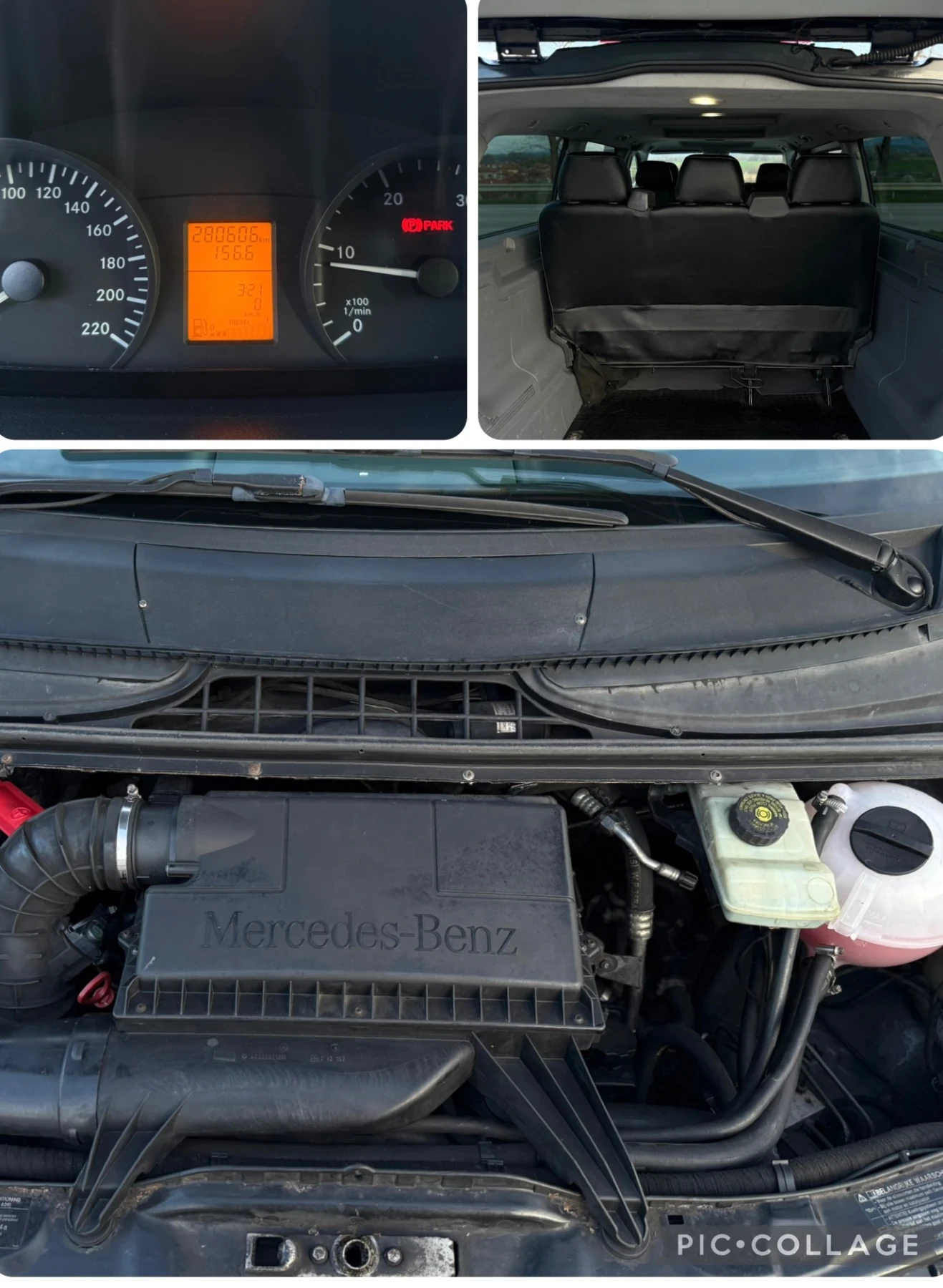 Mercedes-Benz Viano EXTRA LONG/ 2.2CDI/ OM646/ 8+ 1/ КОЖА/NAVI/CAMERA, снимка 15 - Автомобили и джипове - 54009758