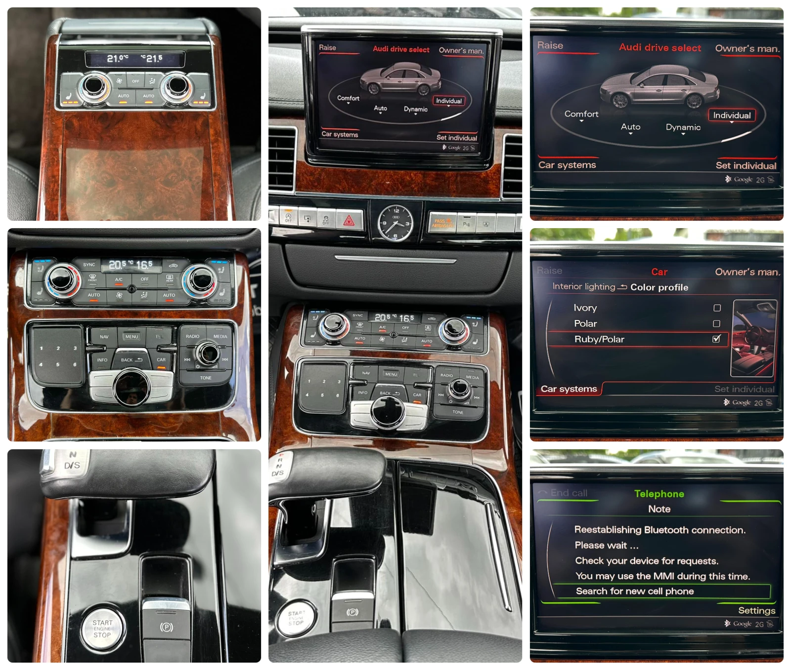 Audi A8 LONG 3.0TFSI 333HP MATRIX BOSE MASSAGE SOFT CLOSE | Mobile.bg � ����������� 15