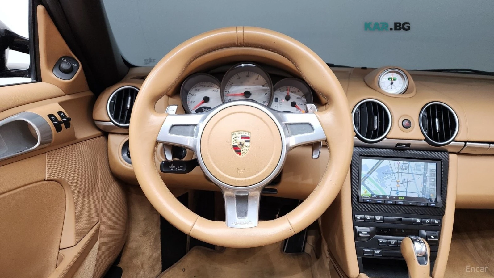 Porsche Boxster S 3.4* КОЖА* ПОДГРЕВ* НАВИ, снимка 12 - Автомобили и джипове - 55707928