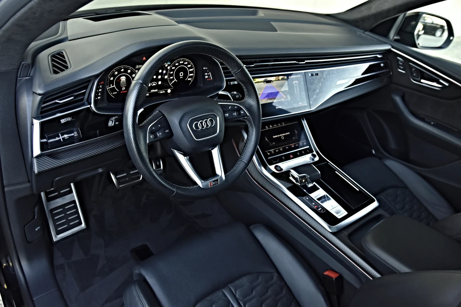 Audi RSQ8 4.0TFSI 2xCARBON B&O EXCLUSIVE CERAMIC PANO305KM/H | Mobile.bg � ����������� 9