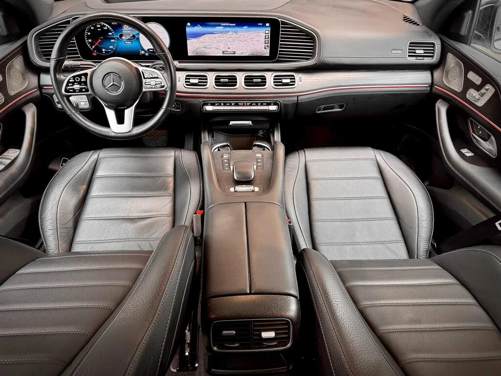 Mercedes-Benz GLE 450 ВЪЗДУХ* ДИСТРОНИК* 360 КАМЕРА* ПАМЕТ* BURMESTER, снимка 15 - Автомобили и джипове - 54038503