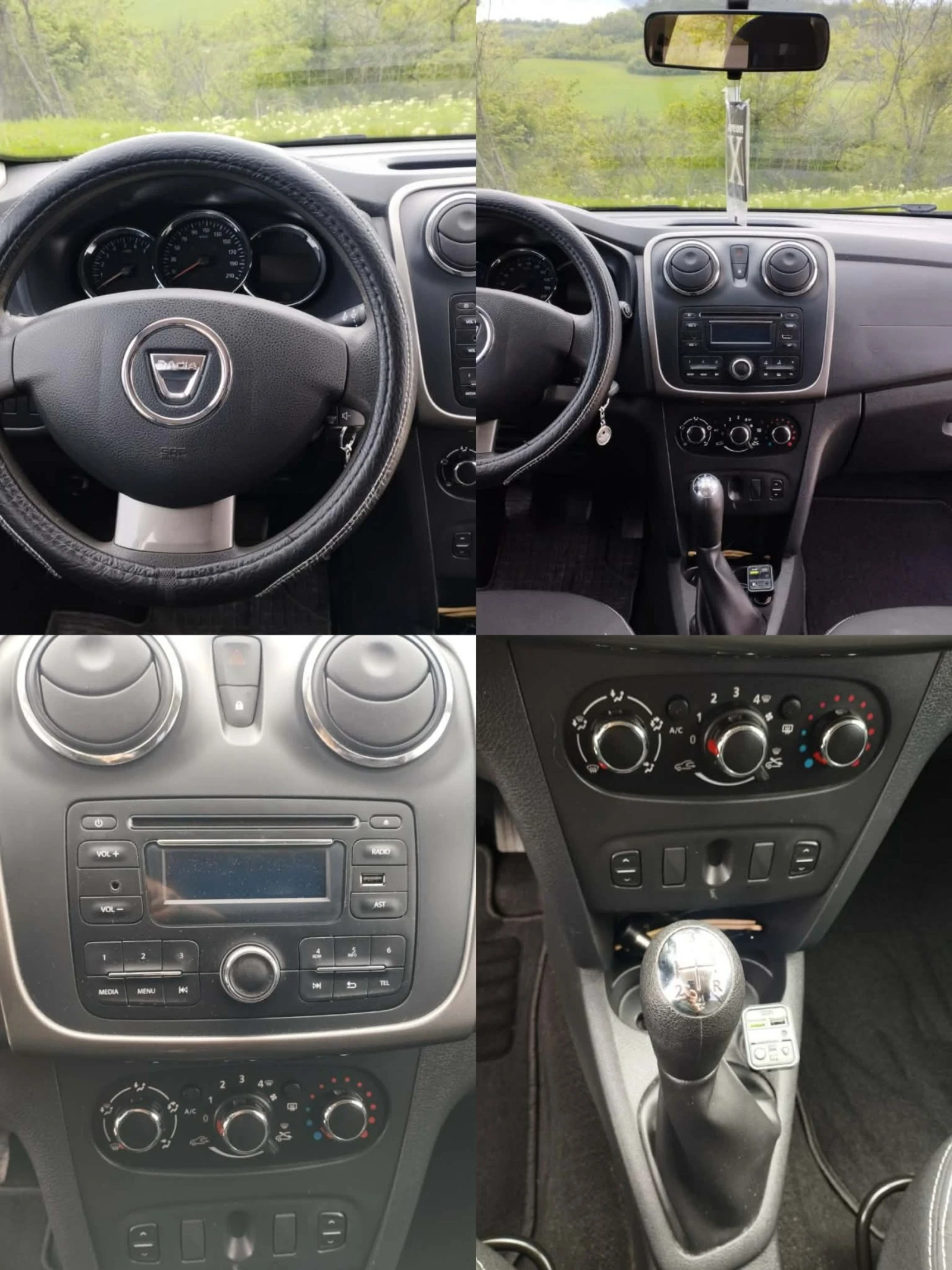 Dacia Sandero 1, 2 бензин 75кс 2016г, снимка 7 - Автомобили и джипове - 54440212