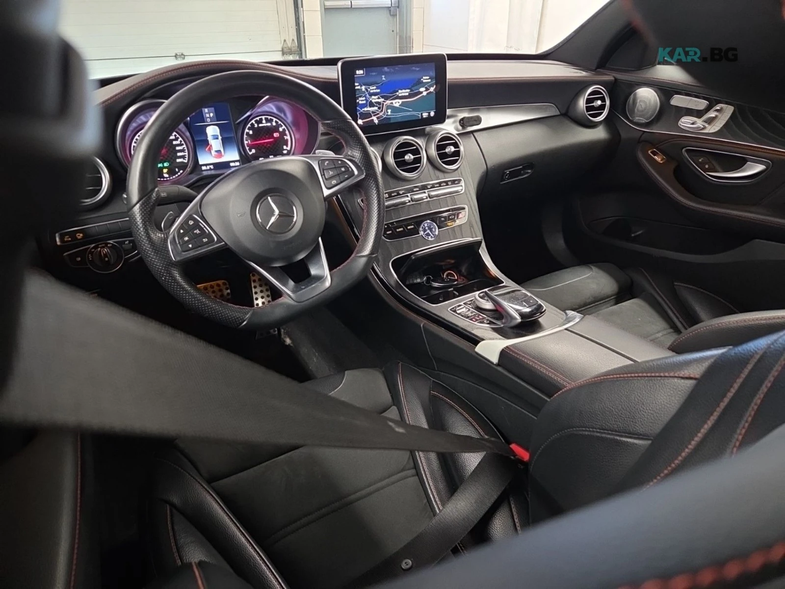Mercedes-Benz C 43 AMG 4MATIC Автокредит Цена до България, снимка 8 - Автомобили и джипове - 55332065