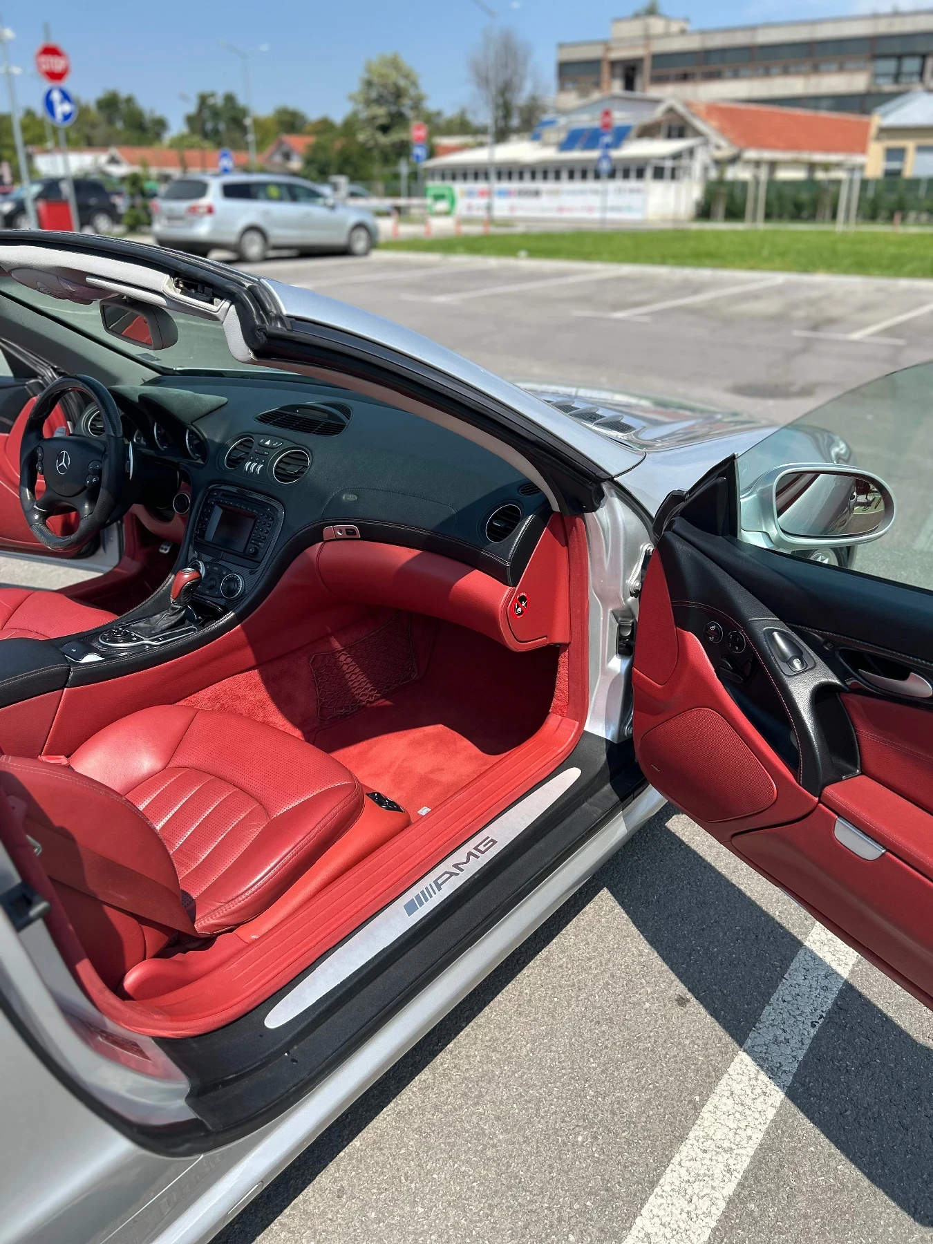 Mercedes-Benz SL 55 AMG, снимка 10 - Автомобили и джипове - 55343077