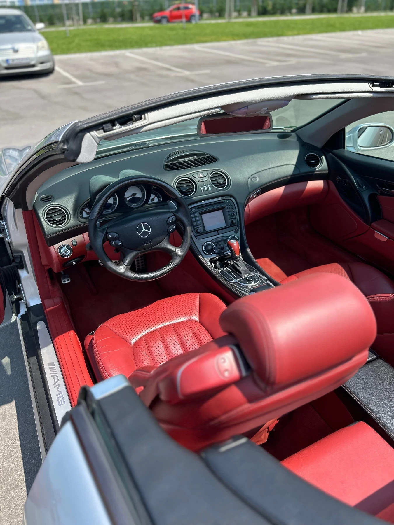 Mercedes-Benz SL 55 AMG, снимка 9 - Автомобили и джипове - 55343077