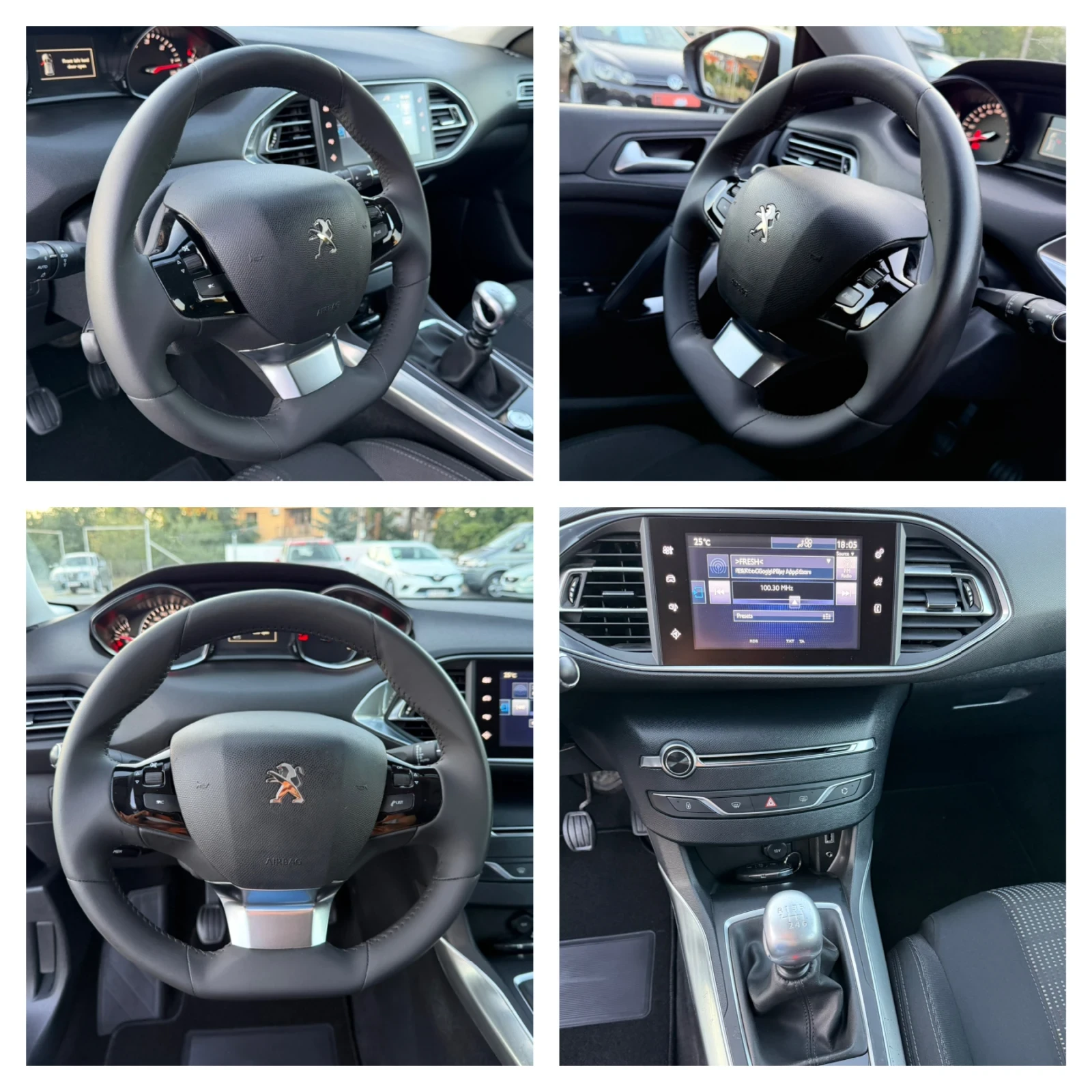 Peugeot 308 1.6 BlueHDI, Gt Line, 120Hp, 2016г. Италия, снимка 16 - Автомобили и джипове - 55683888