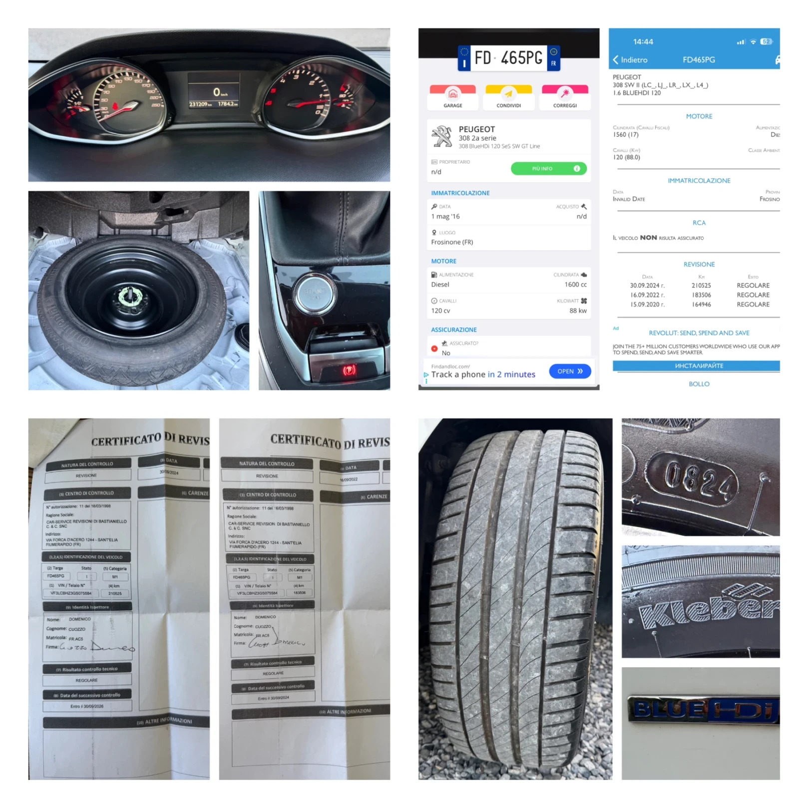 Peugeot 308 1.6 BlueHDI, Gt Line, 120Hp, 2016�. ������ | Mobile.bg � ����������� 16