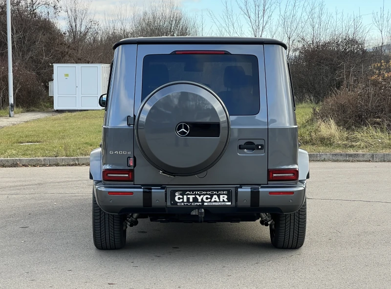 Mercedes-Benz G 400 d/AMG/4-MATIC/NIGHT/EXCLUSIV/BURM/360/G-MANUFAKTUR, снимка 5 - Автомобили и джипове - 48366418