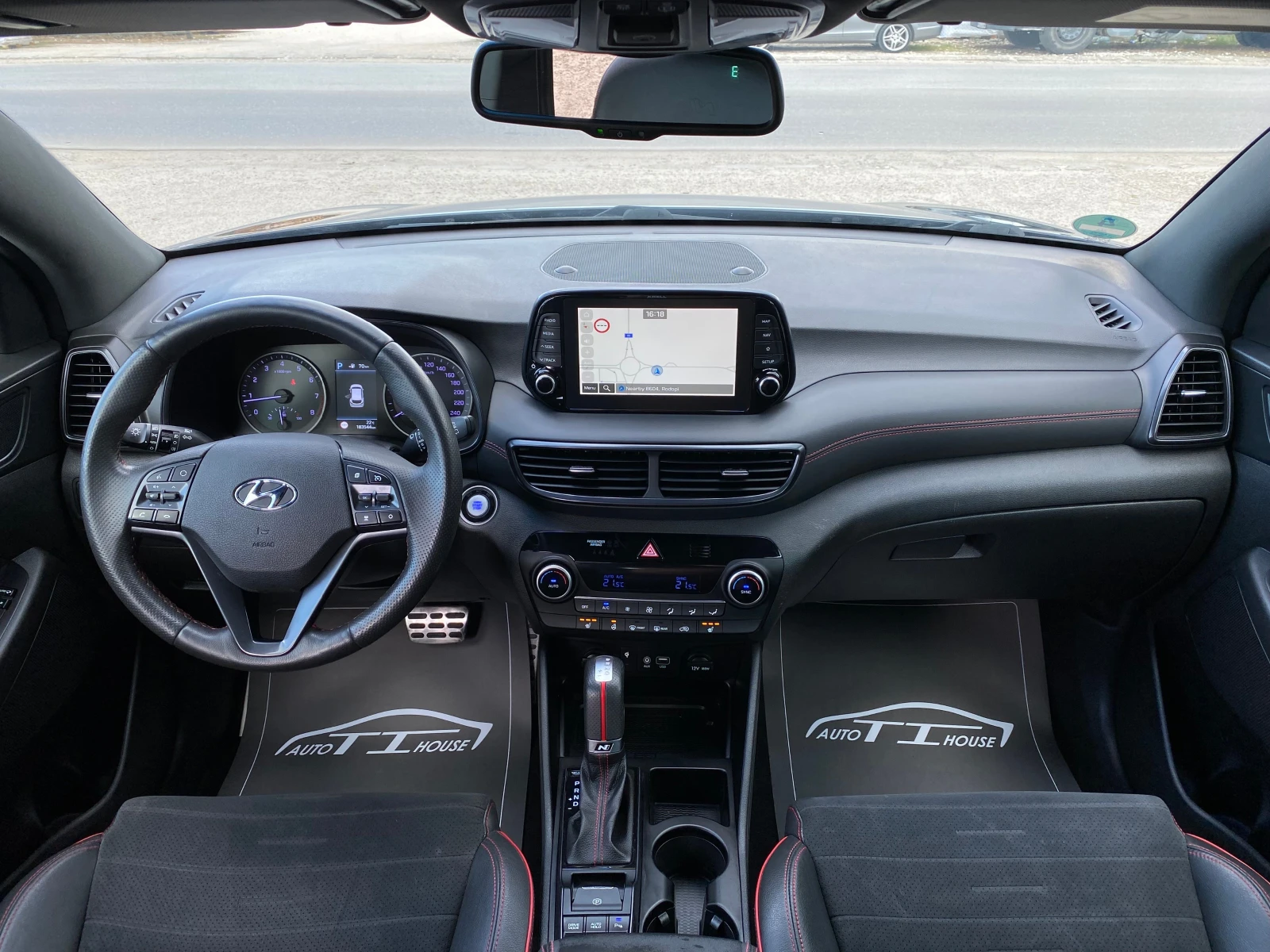Hyundai Tucson N-Line* 1.6 T-GDI* 4x4* , снимка 9 - Автомобили и джипове - 54702788