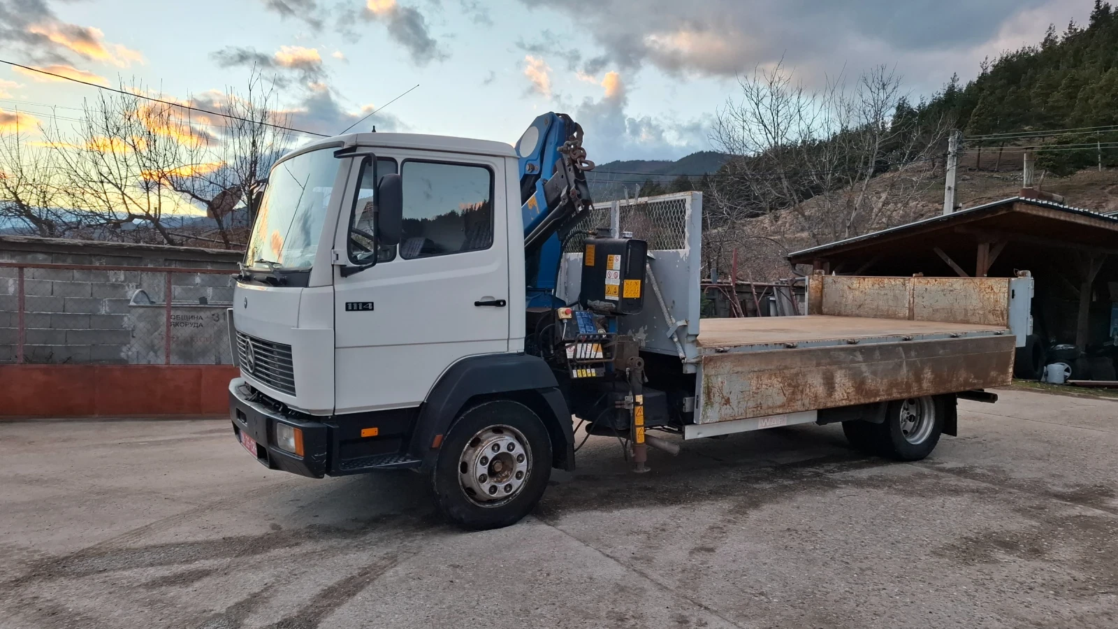 Mercedes-Benz 1114, снимка 7 - Камиони - 54496696