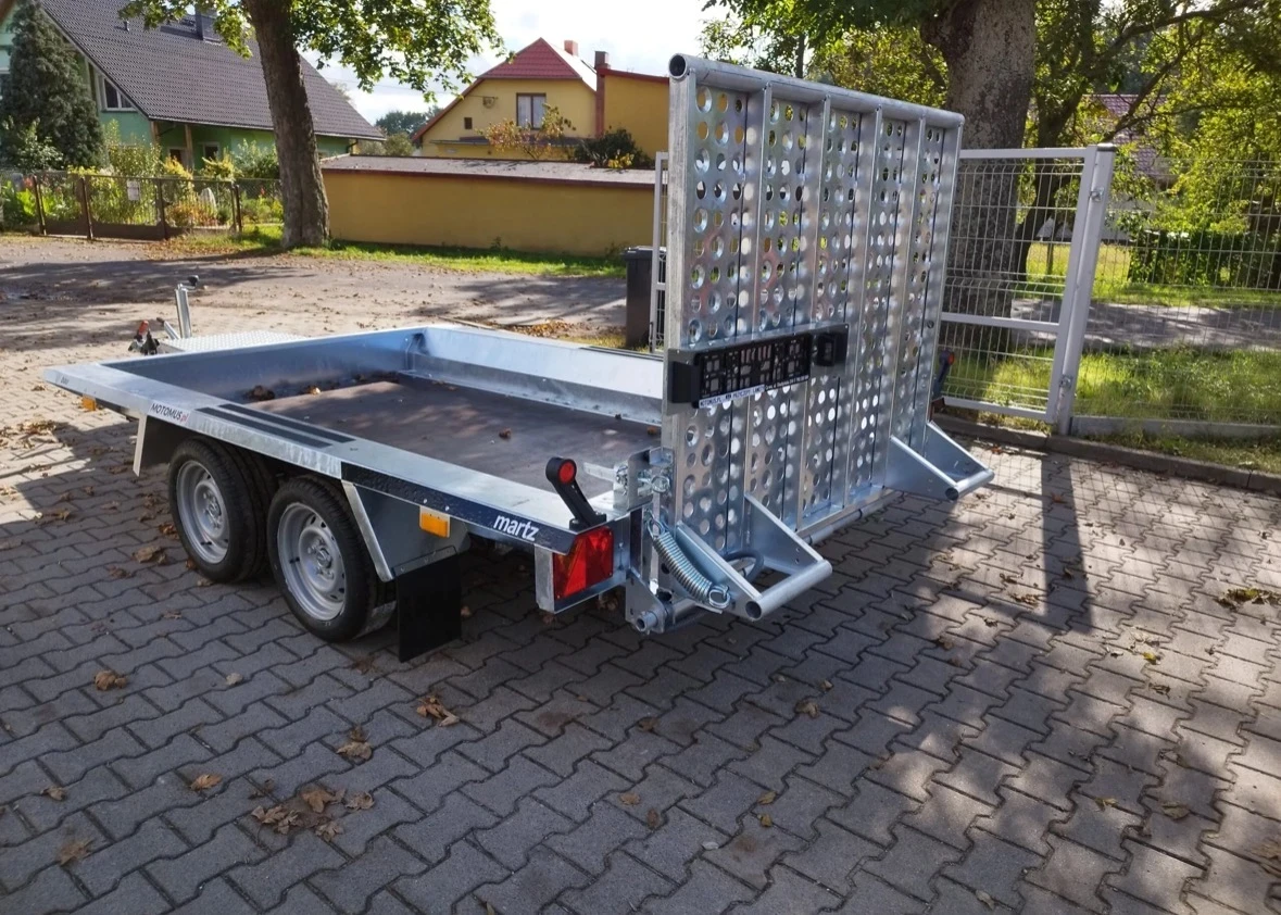 За автомобил Agados Martz BAU 3m x 1.5m 2700 kg Ново , снимка 3 - Ремаркета - 54701791