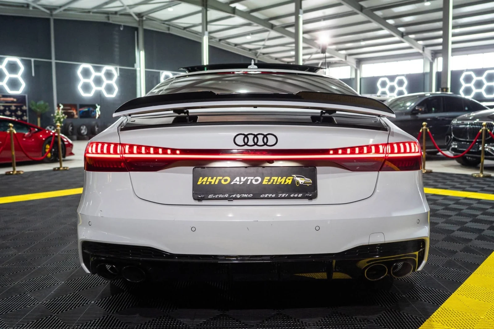 Audi A7 55TFSI QUATTRO S LINE ПАНО B&O ЛИЗИНГ 100%, снимка 8 - Автомобили и джипове - 54038081