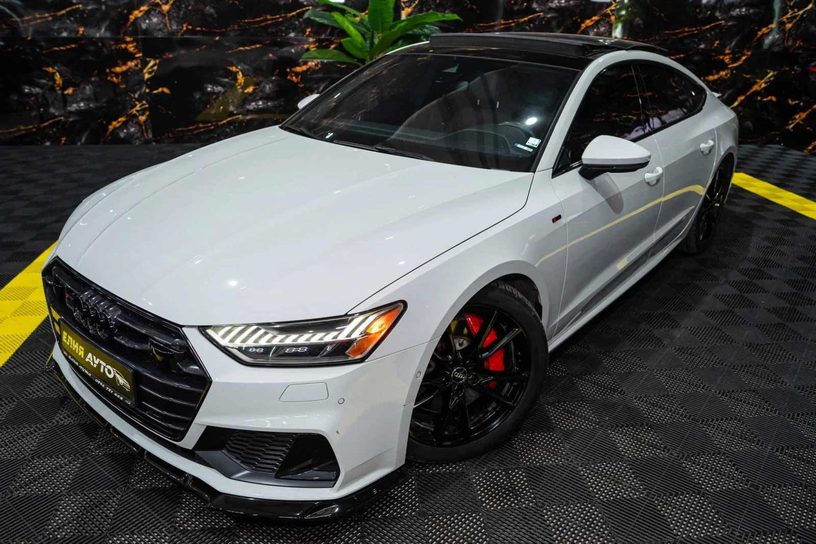 Audi A7 55TFSI QUATTRO S LINE ПАНО B&O ЛИЗИНГ 100%, снимка 5 - Автомобили и джипове - 54038081