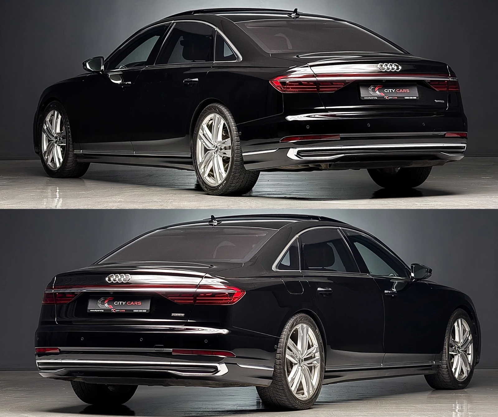Audi A8 L 50 TDI B&O Soft close Масаж Пълна серв. история, снимка 4 - Автомобили и джипове - 54183126