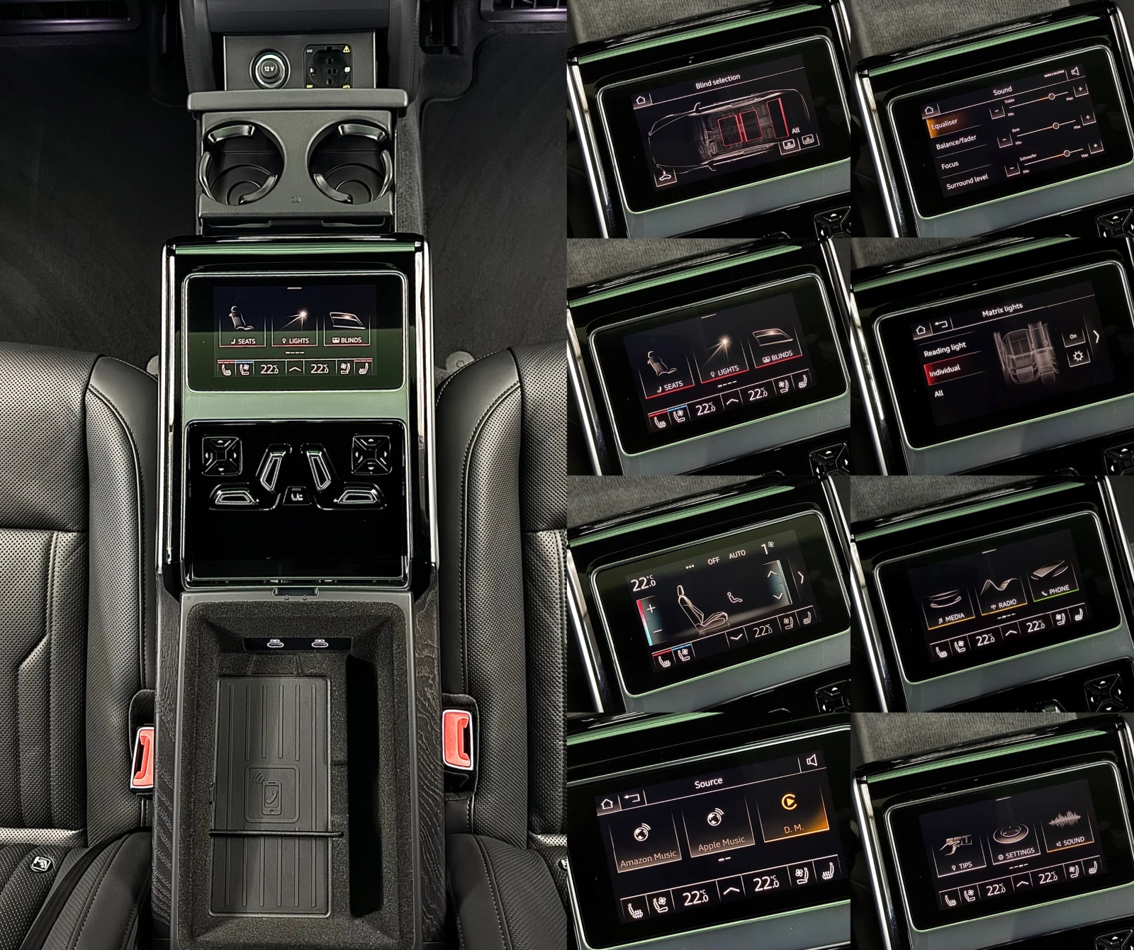 Audi A8 L 50 TDI B&O Soft close Масаж Пълна серв. история, снимка 10 - Автомобили и джипове - 54183126