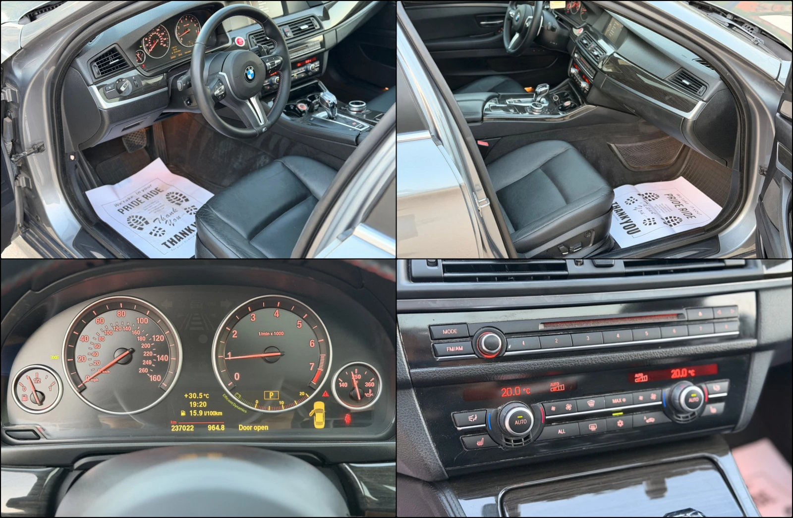 BMW 535 M5 визия | xDrive | ТОП !, снимка 9 - Автомобили и джипове - 56156228