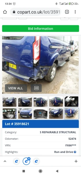 Ford Tourneo Custom titanium , снимка 8