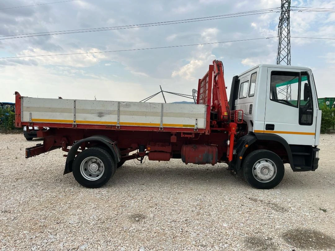 Iveco Eurocargo 120Е18 - ПЕРФЕКТЕН - ТРИСТРАНЕН САМОСВАЛ С КРАН  - изображение 4