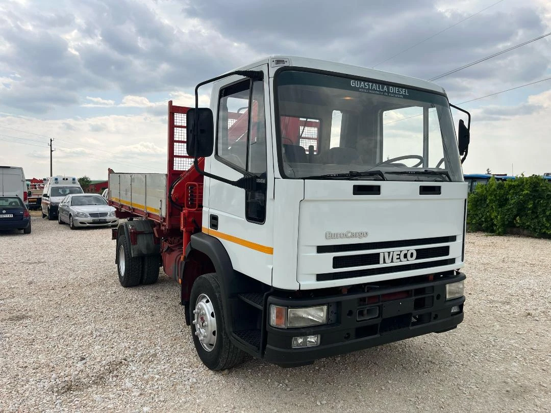 Iveco Eurocargo 120Е18 - ПЕРФЕКТЕН - ТРИСТРАНЕН САМОСВАЛ С КРАН  - изображение 3