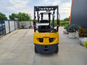Мотокар Komatsu  ГАЗ + БЕНЗИН / АВТОМАТ / КАТО НОВ !, снимка 4