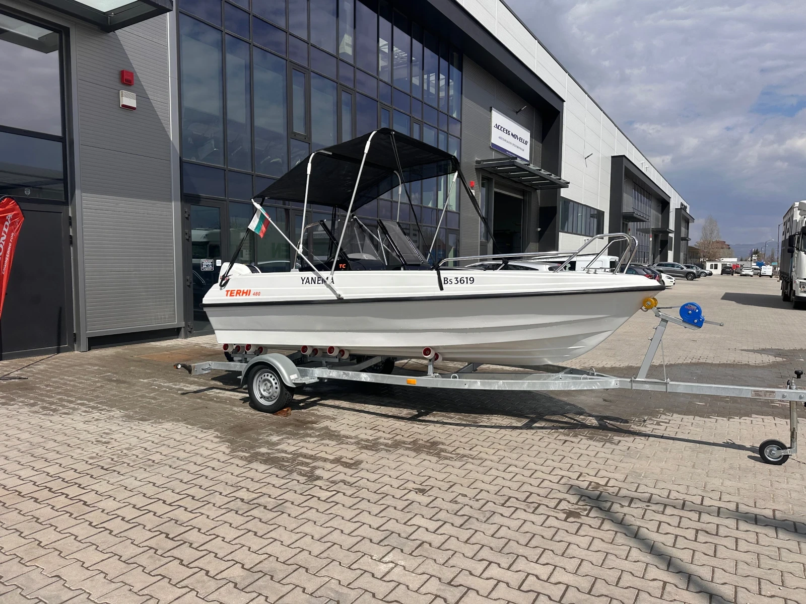 Лодка Terhi 480 TC