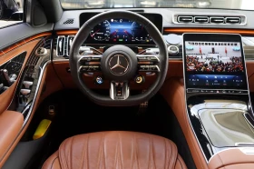 Mercedes-Benz S 63 AMG e LONG/PHEV/802HP/4x4/TV/DESIGNO/PANO/MASSAGE/343h, снимка 7