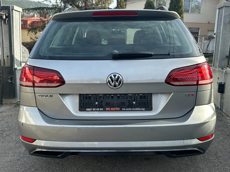 VW Golf 1.6TDi-7.5-FACELIFТ-AUTOMAT-LED-PDC-116k.s.-EURO6B, снимка 5 - Автомобили и джипове - 52743852