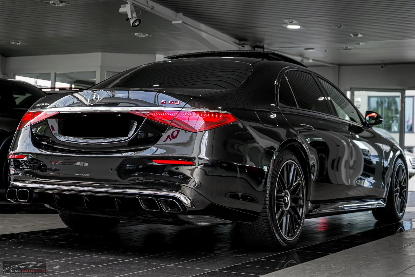 Mercedes-Benz S 63 AMG e LONG/PHEV/802HP/4x4/TV/DESIGNO/PANO/MASSAGE/343h, снимка 5 - Автомобили и джипове - 56233749