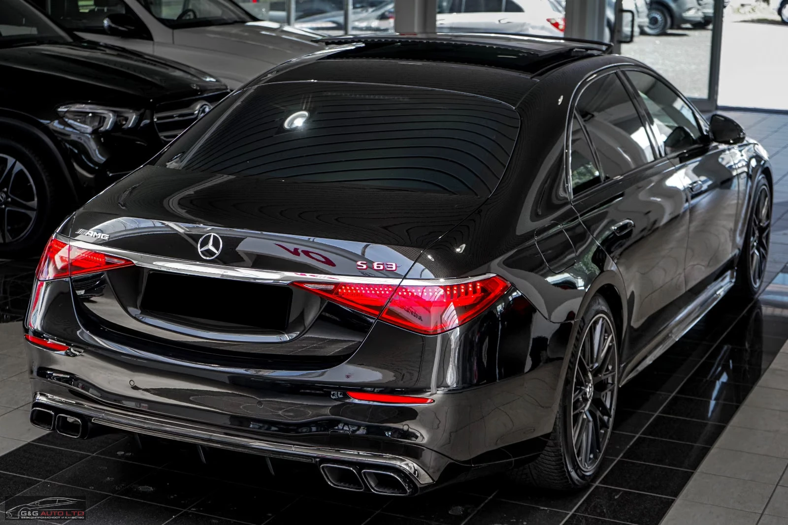 Mercedes-Benz S 63 AMG e LONG/PHEV/802HP/4x4/TV/DESIGNO/PANO/MASSAGE/343h, снимка 6 - Автомобили и джипове - 56233749