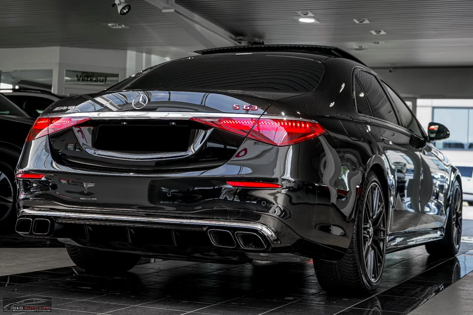 Mercedes-Benz S 63 AMG e LONG/PHEV/802HP/4x4/TV/DESIGNO/PANO/MASSAGE/343h, снимка 4 - Автомобили и джипове - 56233749