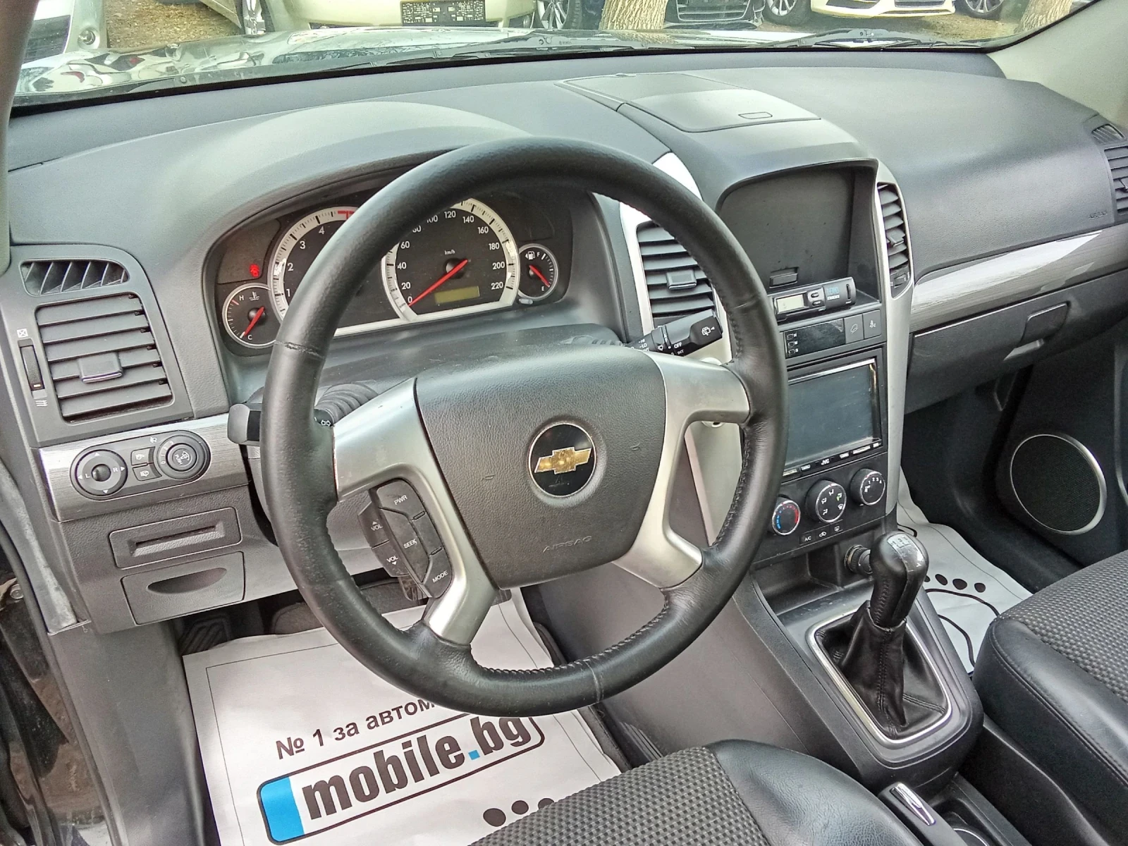 Chevrolet Captiva 2.0VCDI-7 MECTA-КОЖА-НАВИГАЦИЯ-КАМЕРА, снимка 12 - Автомобили и джипове - 53730066