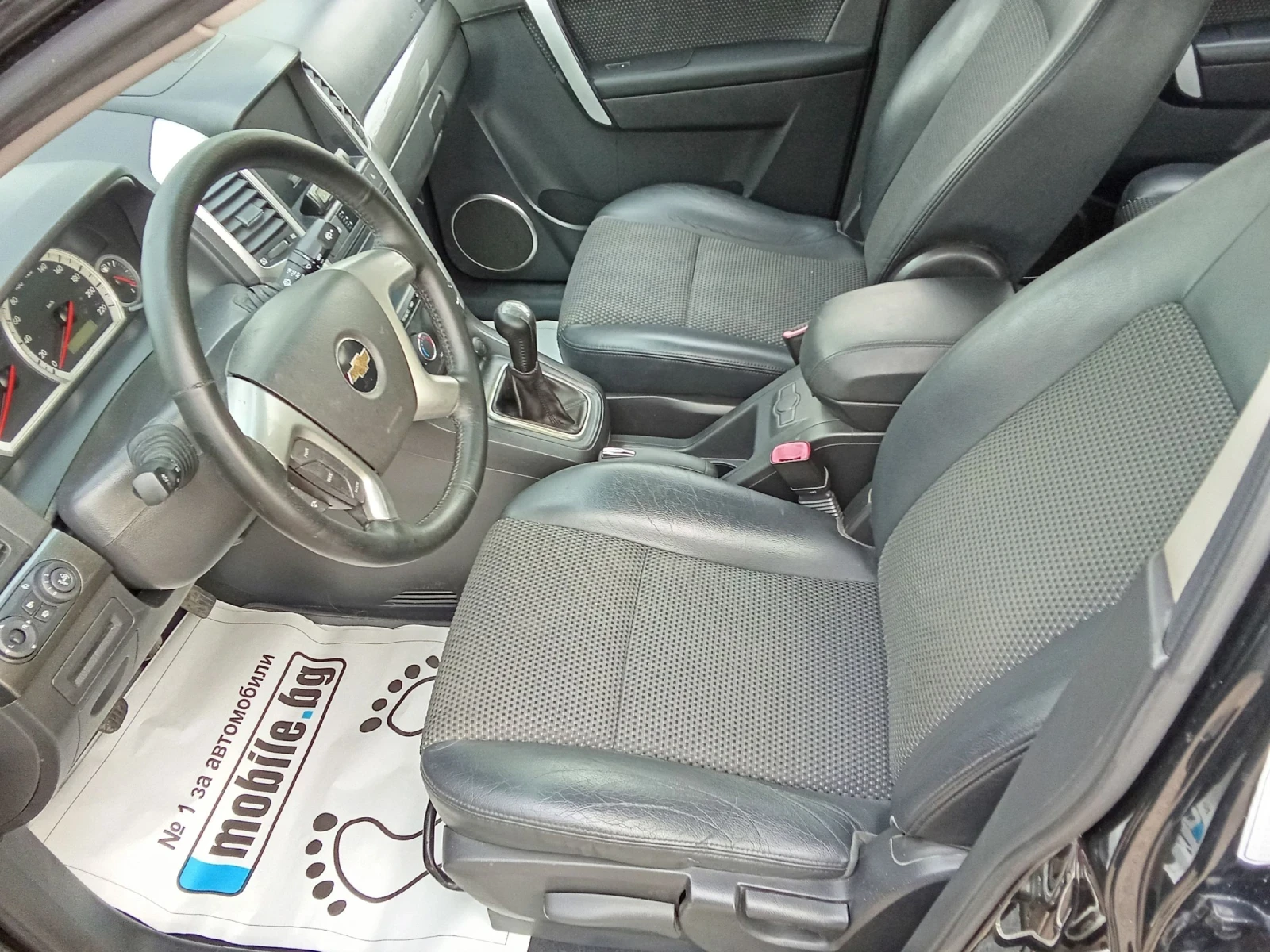 Chevrolet Captiva 2.0VCDI-7 MECTA-КОЖА-НАВИГАЦИЯ-КАМЕРА, снимка 11 - Автомобили и джипове - 53730066